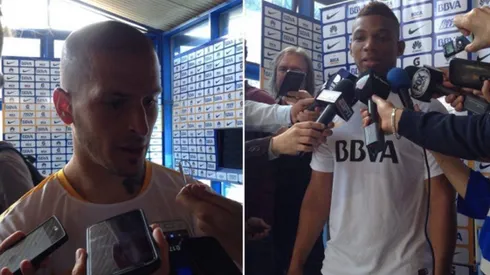 Benedetto y Fabra dialogaron en conferencia de prensa