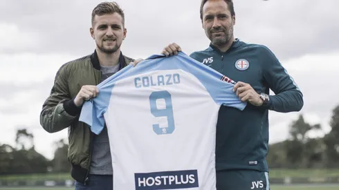 Colazo fue presentado en Australia