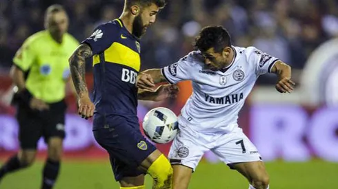 Con Lanús, en La Feliz