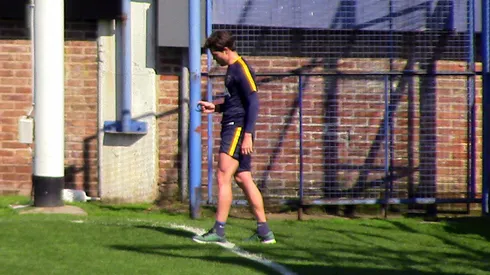 Gago: "Viene muy bien la evolución de la lesión"