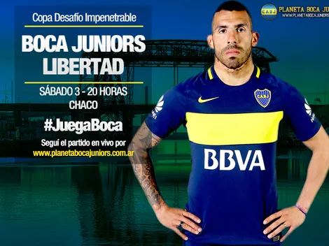 En vivo: Boca Juniors – Libertad