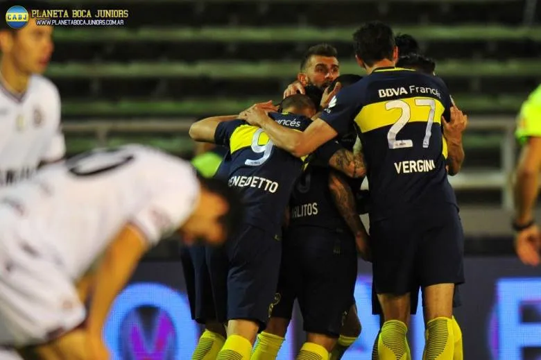 Boca eliminó a Lanús en un partido picante.