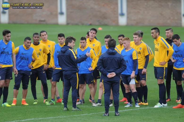Guillermo definió la lista de jugadores. Foto: Prensa C.A.B.J.