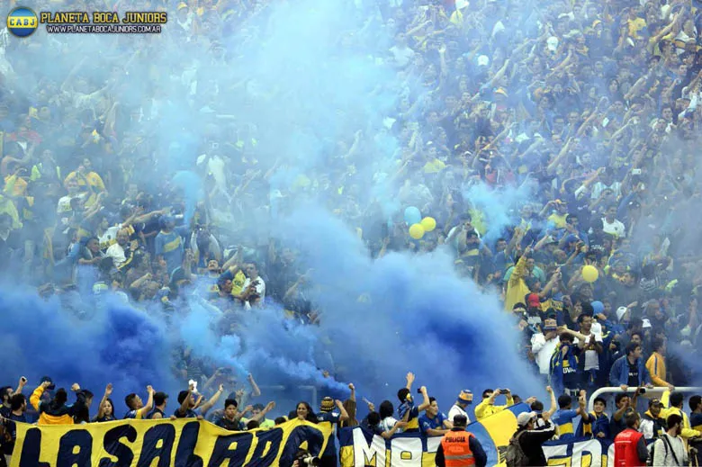 Fiesta azul y oro.