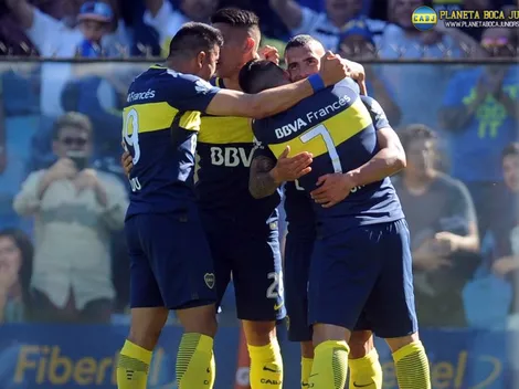 Fútbol y goles en La Bombonera