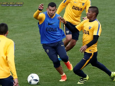 Tevez se perfila como 9