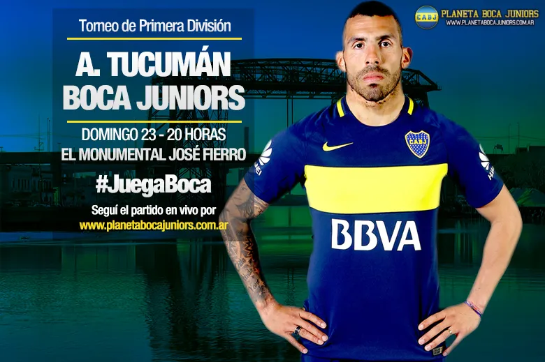 Boca Juniors se mide con Atlético Tucumán.