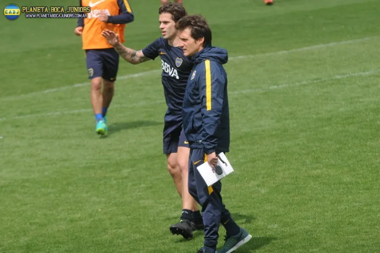 Gago junto al mellizo.