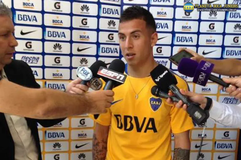 El atacante espero sumar minutos muy pronto con la camiseta azul y oro. Foto: Prensa C.A.B.J