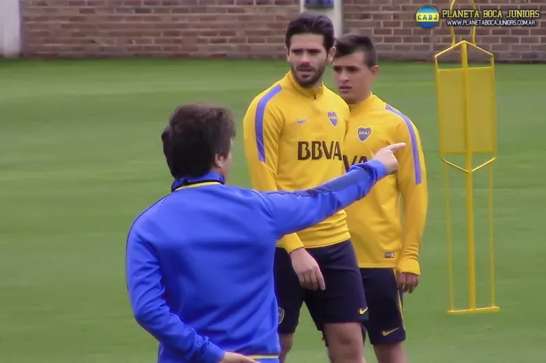 ernando Gago puede volver a ver acción ante Olimpia de cara a lo que queda del año.