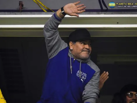 Maradona se convirtió en socio vitalicio de Boca