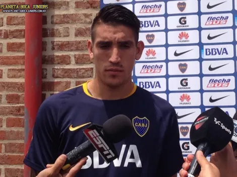 Centurión: "Noté mucho la diferencia entre Boca y Racing"
