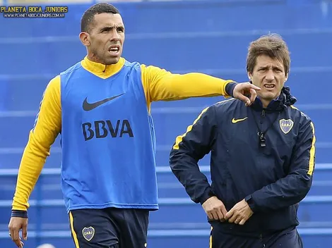 Concentrados ante Gimnasia: Tevez dice presente