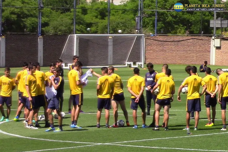 Boca prepara el partido del domingo.