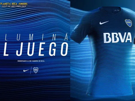 Así será la tercera camiseta de Boca