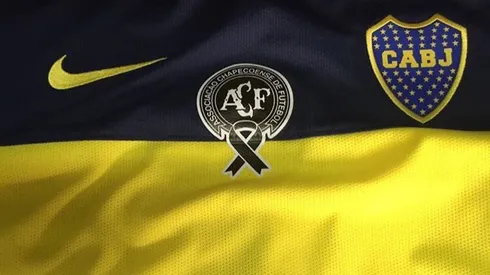 La camiseta con la que Boca homenajeará a Chapecoense