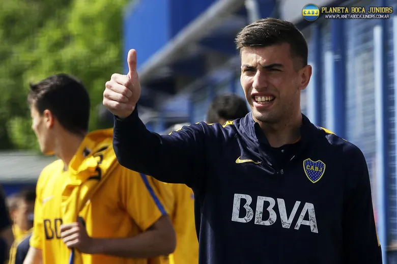 Galván se despide del Xeneize tras 12 años en la institución. Foto: Prensa C.A.B.J.