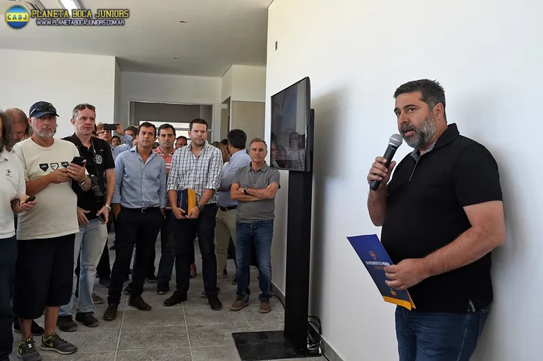 El presidente, en Ezeiza.