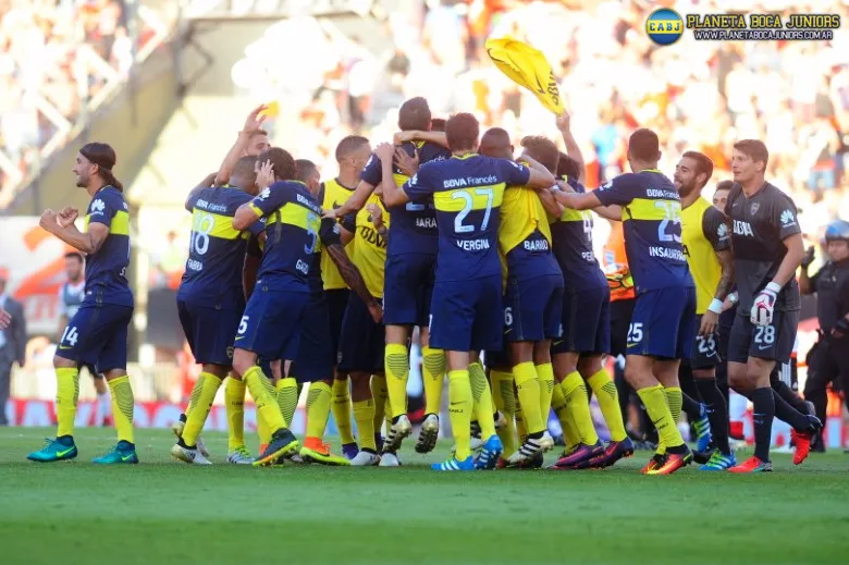 El Xeneize brilló en el Monumental.