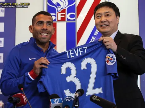 Presentaron a Tevez en China