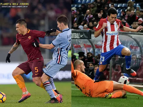 Duelos de exBoca en las Copas