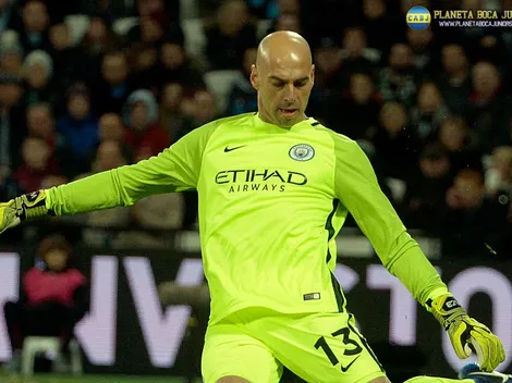 Caballero fue titular en la goleada del City