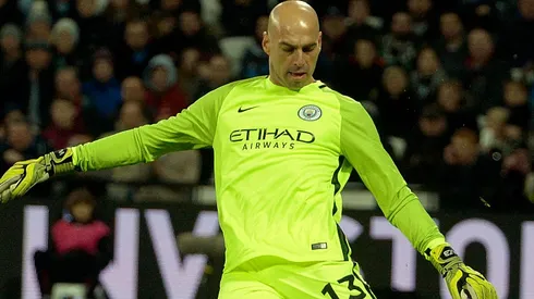 Caballero fue titular en la goleada del City