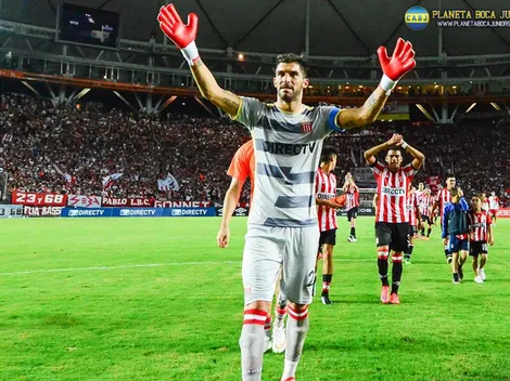 Andújar: "Me siento orgulloso de que Boca se fije en mí"