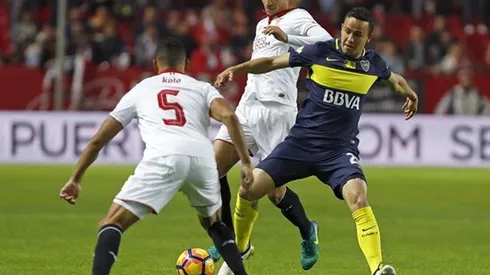 ¿Amistoso contra Sevilla en La Bombonera?