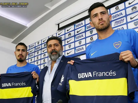 Junior y Rossi fueron presentados