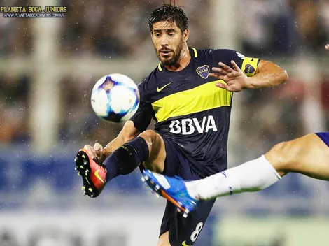 Pablo Pérez: "Llevar la cinta de capitán de Boca es un orgullo"