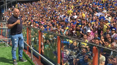 Serna: "Barrios es el 5 de Boca"