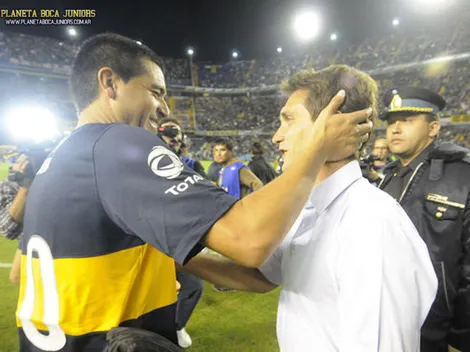 De ídolo a ídolo: Riquelme bancó a Guillermo