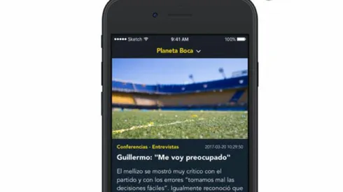 Boca, en tu celular