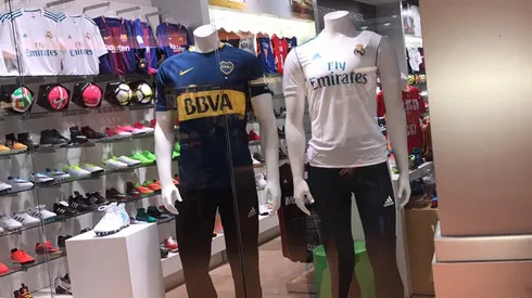 Ya se vende la nueva camiseta de Boca