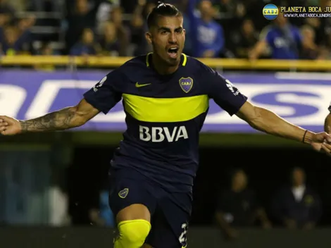 Junior Benítez, el nueve contra River