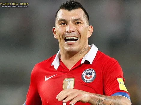 Medel no vino a Boca pero homenajeó a la hinchada