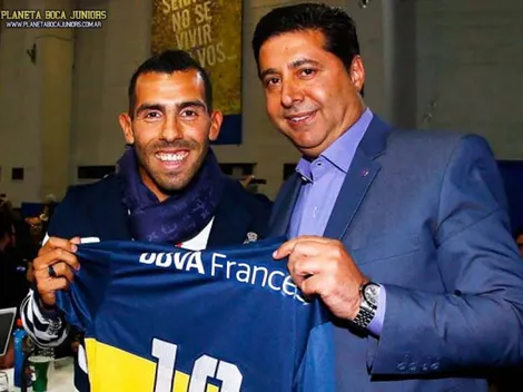 Angelici contó cuándo podría volver Tevez