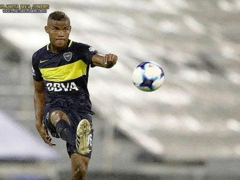 Barrios: "Estoy agradecido de estar en Boca"