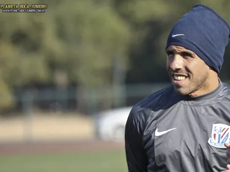 Así se prepara Tevez, ¿para la vuelta?