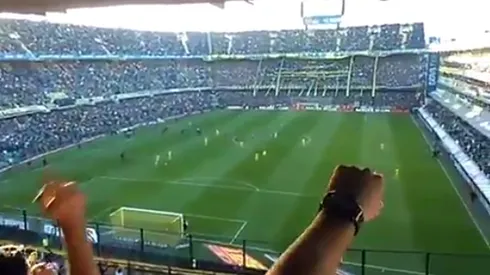 Fiesta en La Bombonera: grabó desde la tribuna y se le voló la cámara