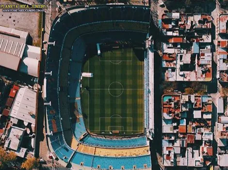 Desde el aire: imágenes impactantes de La Bombonera