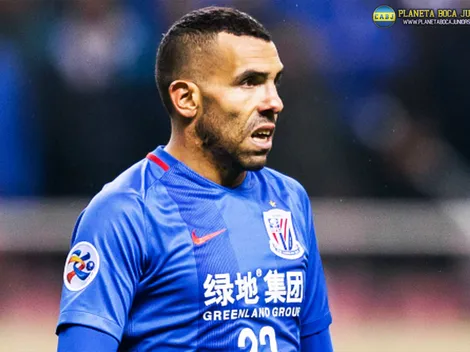 El Shanghai saldó la deuda por Tevez