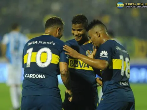 Los colombianos son la alegría del vestuario