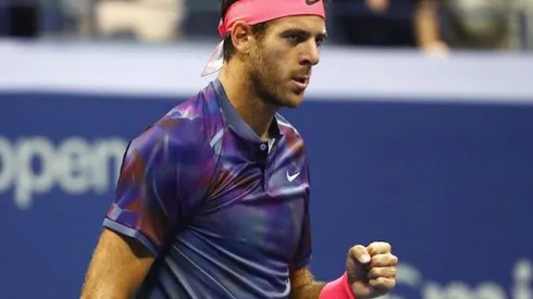 Del Potro le ganó a Federer con el apoyo de un ídolo de Boca en el estadio