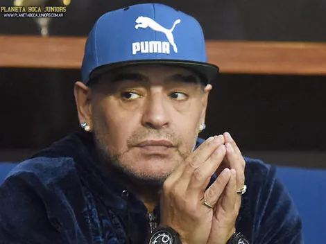 Maradona y una frase que enojará a los hinchas de River
