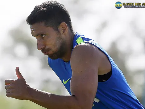 Insaurralde no participó de la práctica