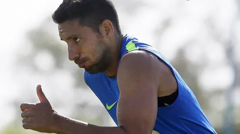 Insaurralde no participó de la práctica