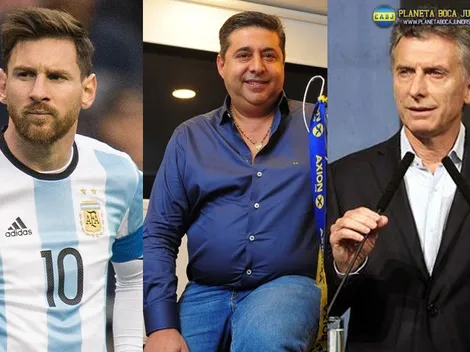 Angelici reveló que hubo un llamado entre Messi y Macri