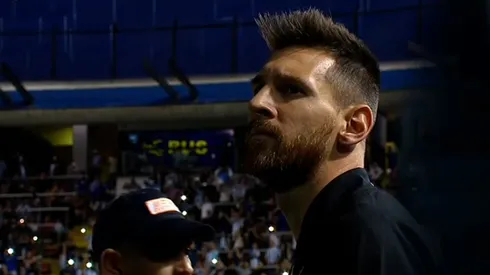 Messi quedó impactado: así fue el recibimiento de Argentina en La Bombonera